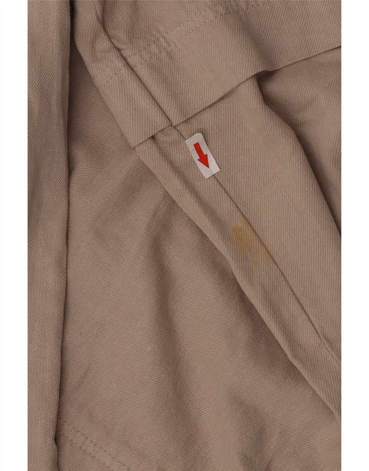 Женские широкие брюки карго Zara, маленькие W26 L33, бежевые
