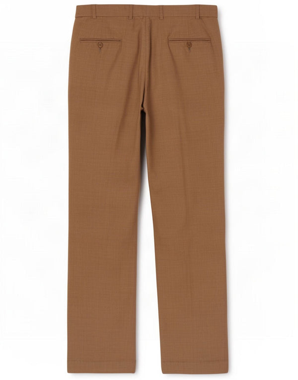 Brooks Brothers Мужские костюмные брюки Madison с привязкой W38 L33 Бежевая шерсть