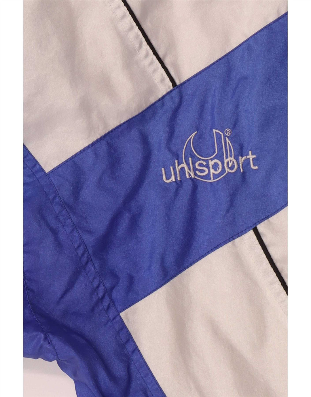 Мужской спортивный костюм Uhlsport, верхняя куртка, маленький синий, с цветными блоками
