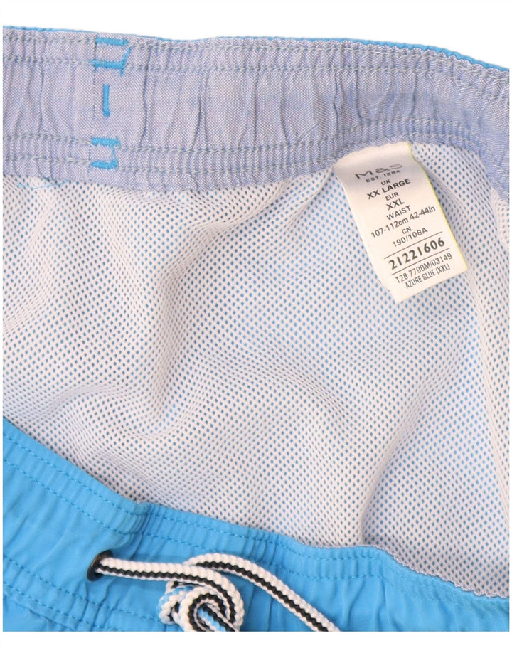 Мужские шорты для плавания Marks & Spencer 2XL, синие, полиэстер