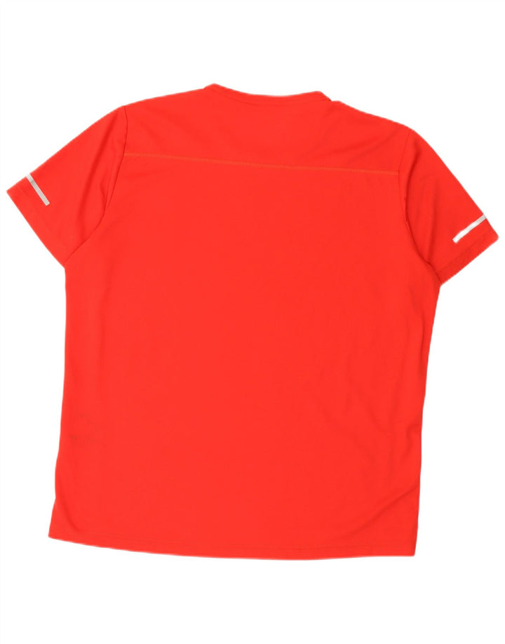 Adidas Мужская футболка Climalite Top XL Красный Полиэстер