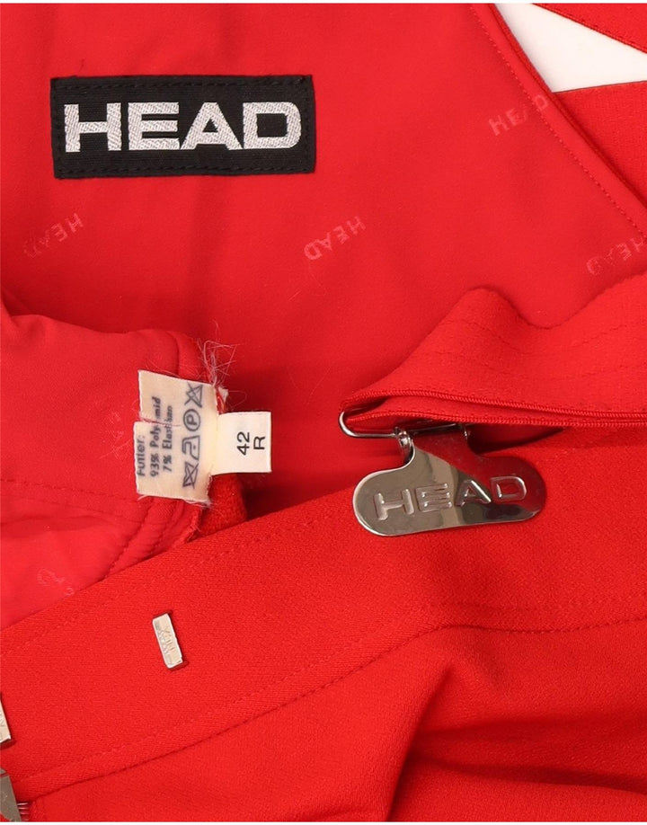 Женский комбинезон HEAD, лыжные брюки IT 42, средний красный, полиамид
