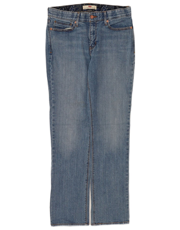 Женские прямые джинсы Levi's 525, размер США 10, большие, W30 L32, синий хлопок