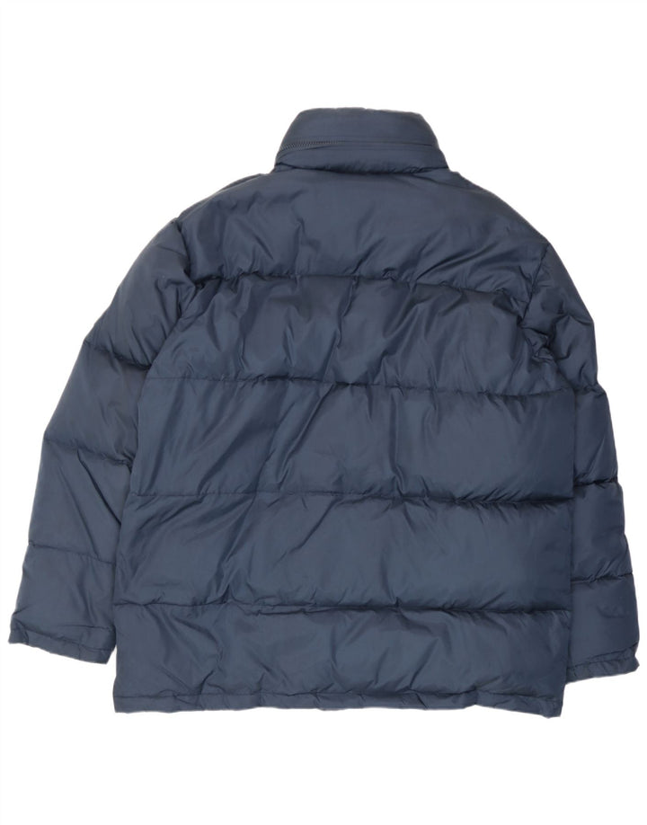 Invicta Мужская утепленная куртка свободного кроя с капюшоном UK 38 Medium Navy Blue