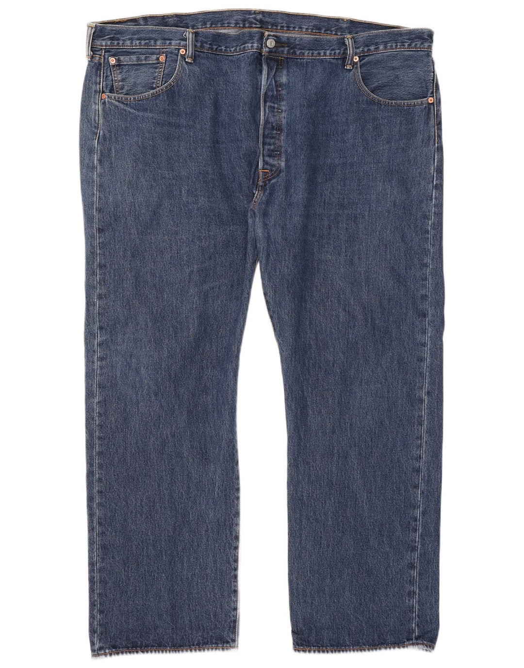 Мужские прямые джинсы Levi's W48 L32 синие, хлопок