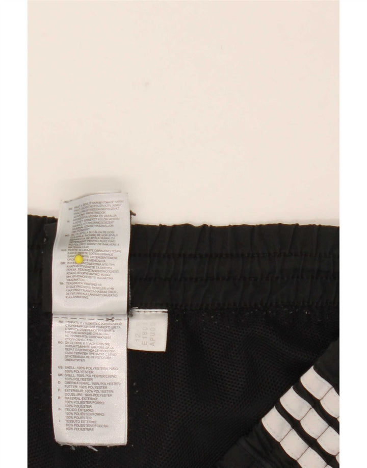 Мужские спортивные шорты Adidas Climalite, большие черные из полиэстера