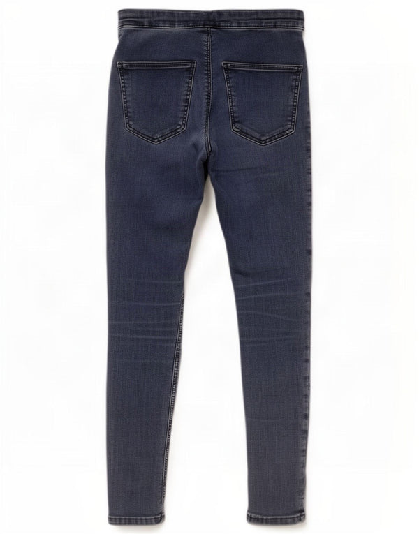 Женские джинсы скинни Topshop W24 L26, темно-синий, хлопок