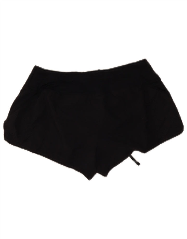 Женские спортивные шорты Nike Dri Fit UK 10, маленькие черные из полиэстера