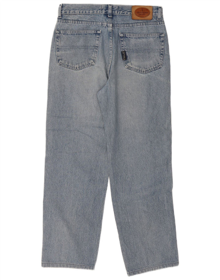 Мужские прямые джинсы Trussardi W34 L29, синий хлопок