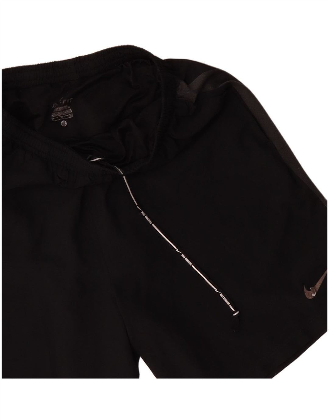 Мужские спортивные шорты Nike Dri Fit, маленькие черные полиэстер с цветными блоками