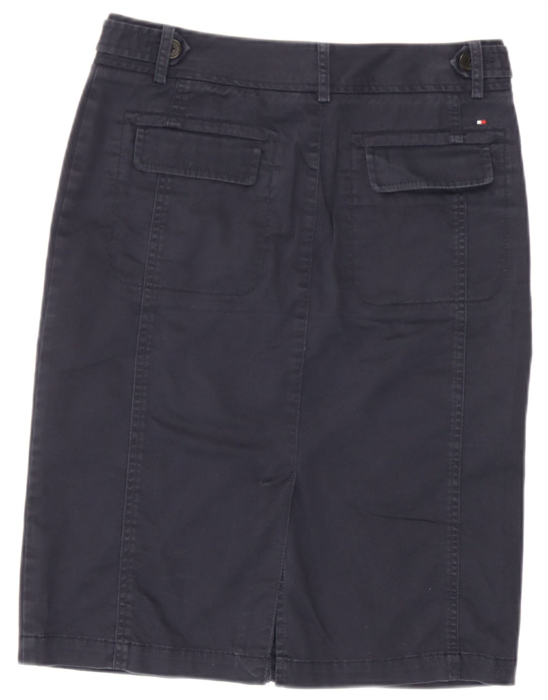 Женская юбка миди Tommy Hilfiger US 6 Medium W30 Темно-синяя