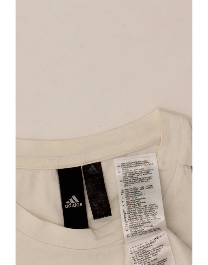 Adidas Мужская футболка Top Small White Cotton