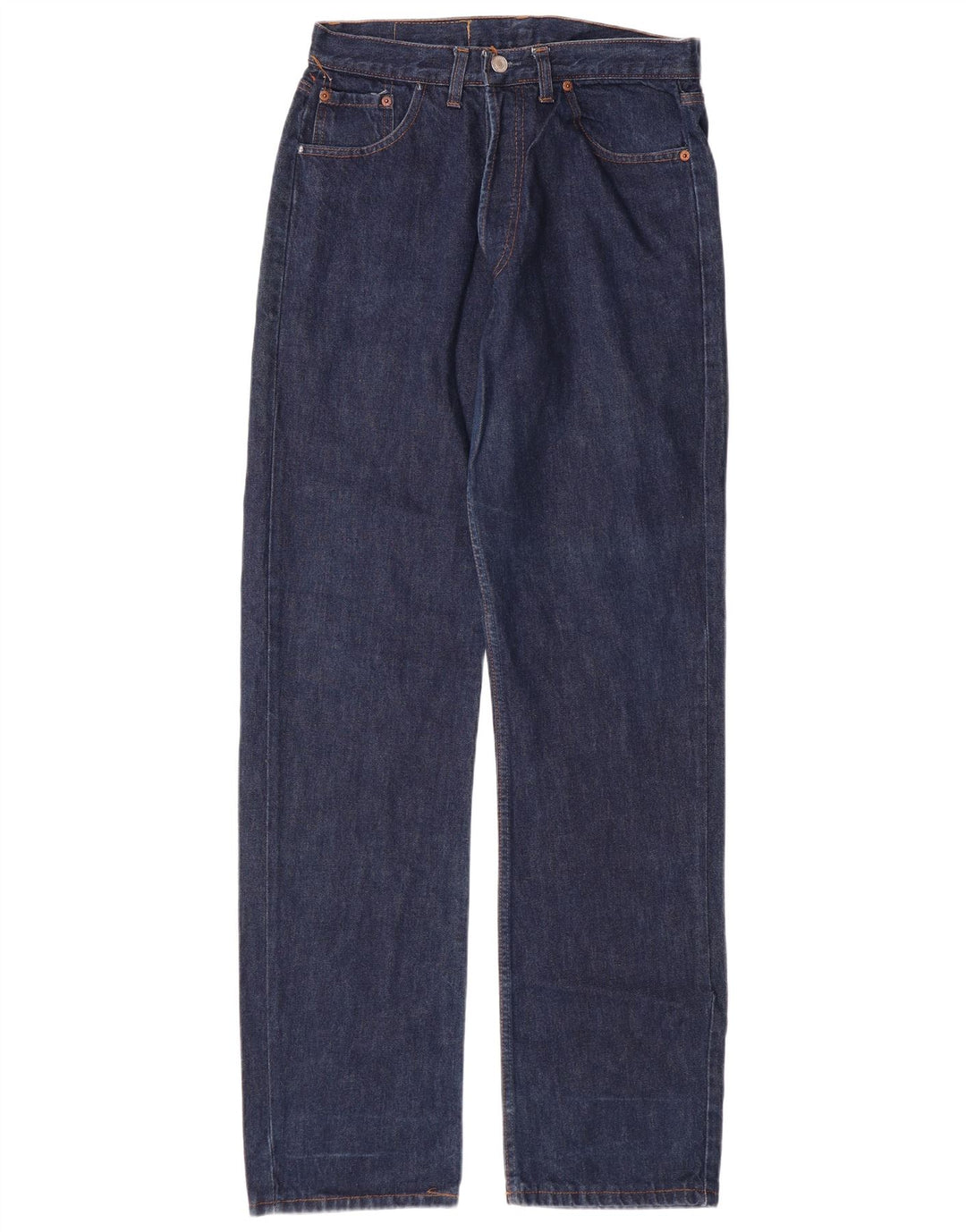 Мужские прямые джинсы LEVI'S 501 W34 L36 Темно-синие