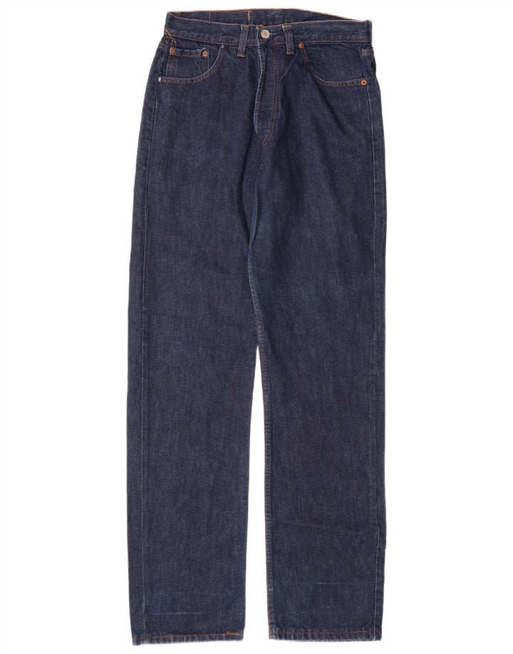 Мужские прямые джинсы LEVI'S 501 W34 L36 Темно-синие