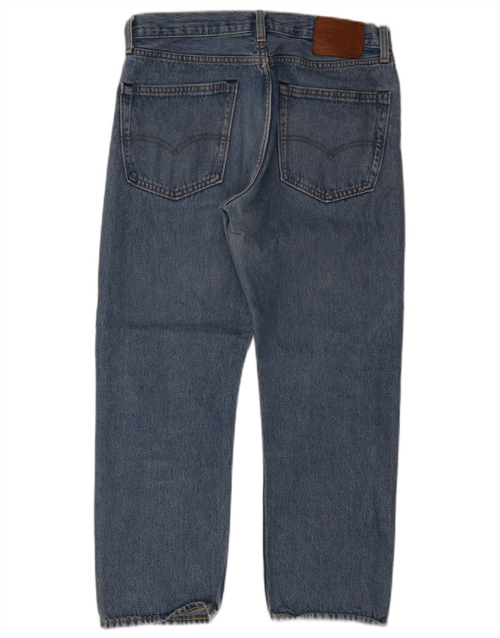 Мужские прямые джинсы Levi's 551 W31 L26 синие, хлопок