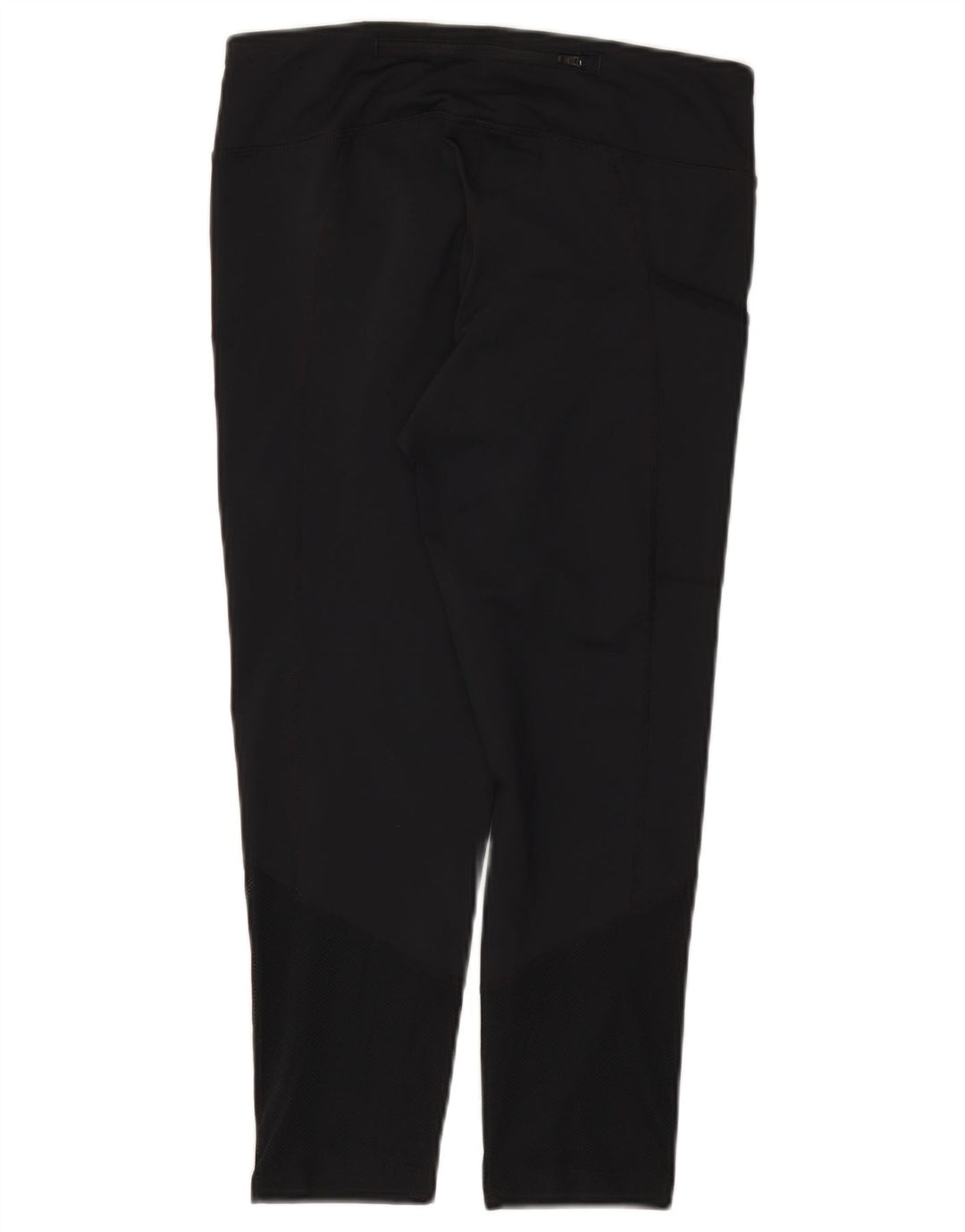 Женские леггинсы-капри Nike Dri Fit UK 8, маленькие черные из полиэстера