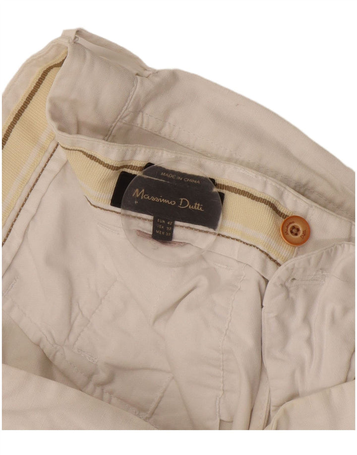 Мужские шорты-карго Massimo Dutti EU 42, большие W32, белые