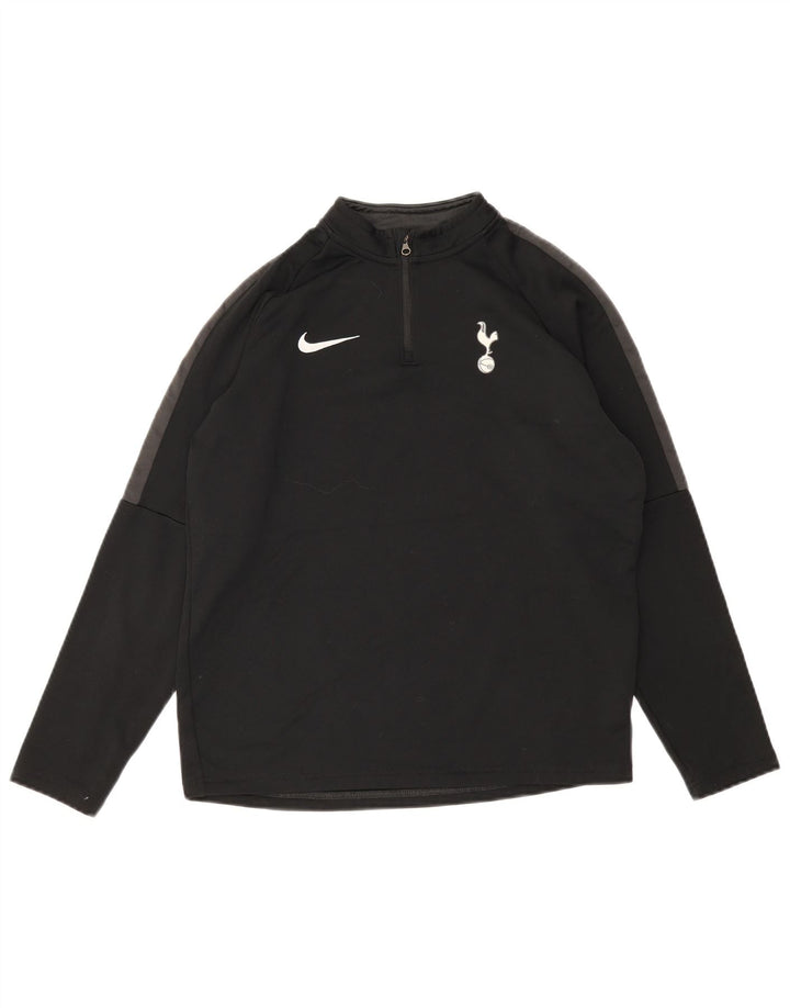 Пуловер спортивный костюм Nike для мальчиков Tottenham Hotspur 13-14 лет, XL, черный