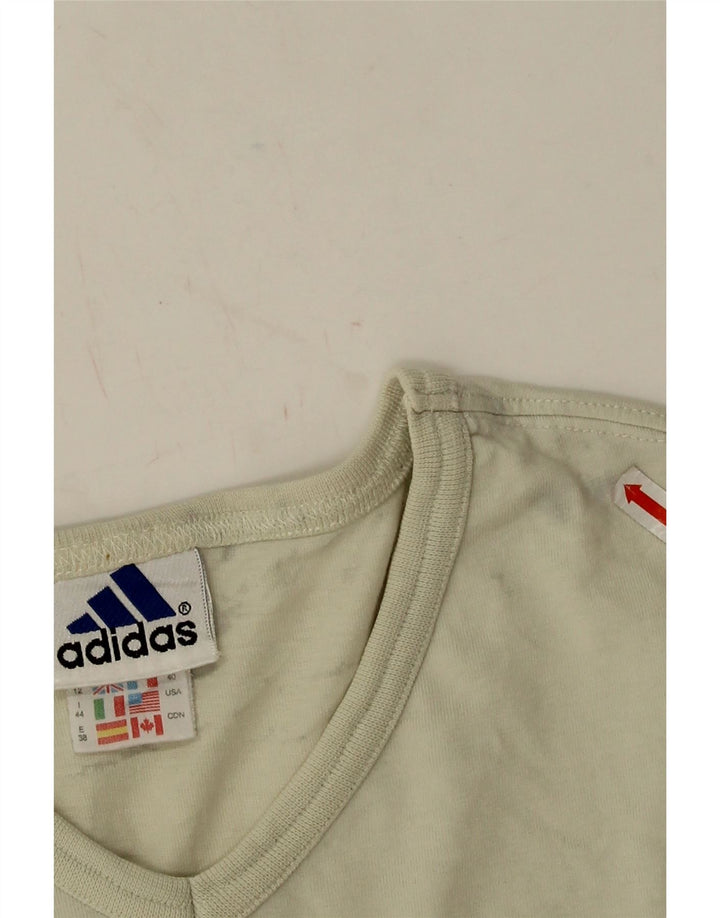 Женская футболка Adidas Top UK 12 Medium Beige