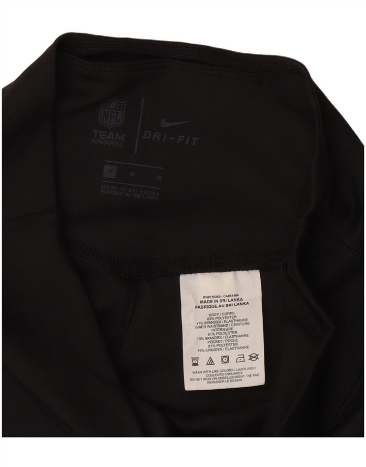 Женские леггинсы NIKE Green Bay Packers UK 12, средние черные цветные блоки