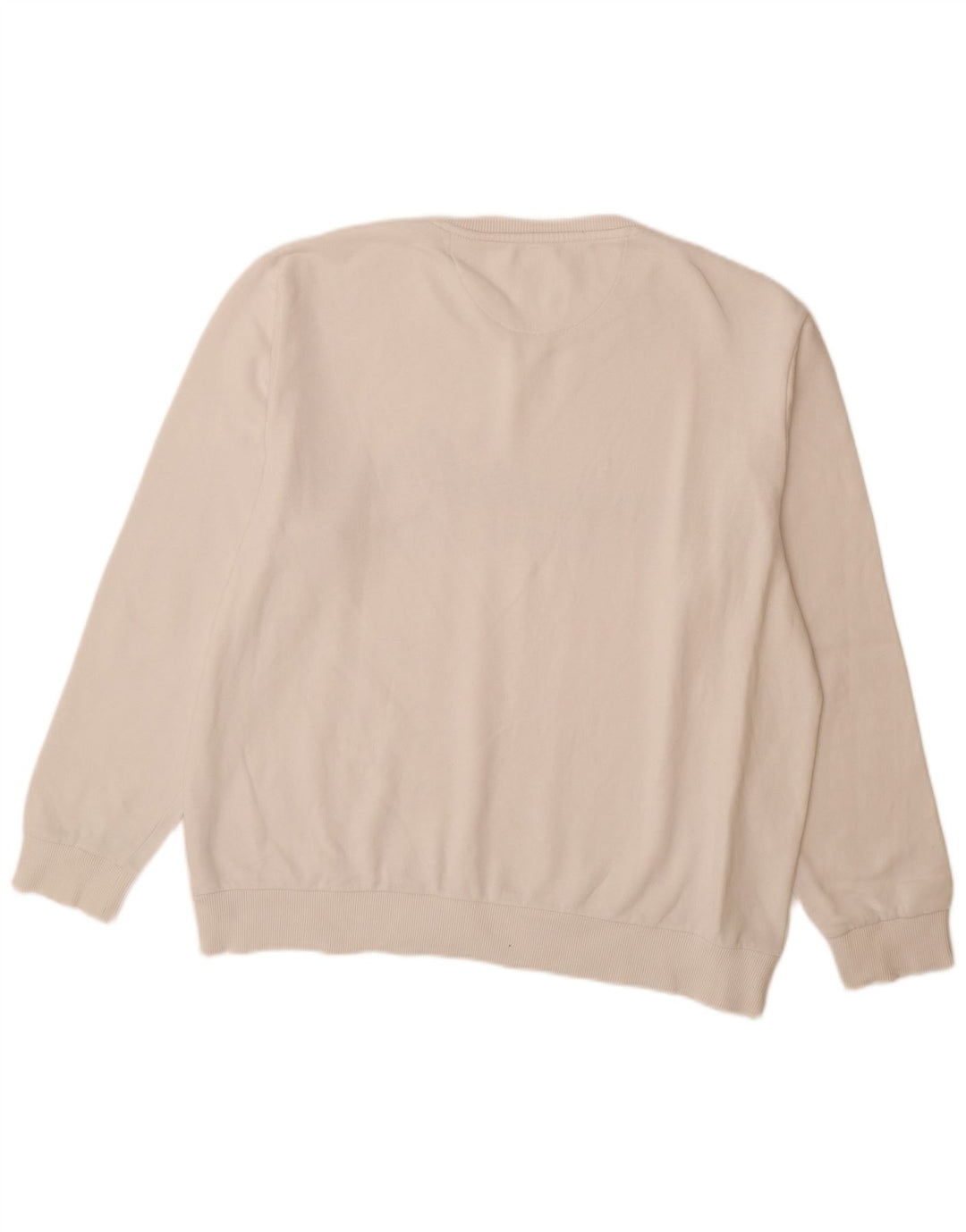 Мужской свитер BURTON, большой белый хлопковый джемпер