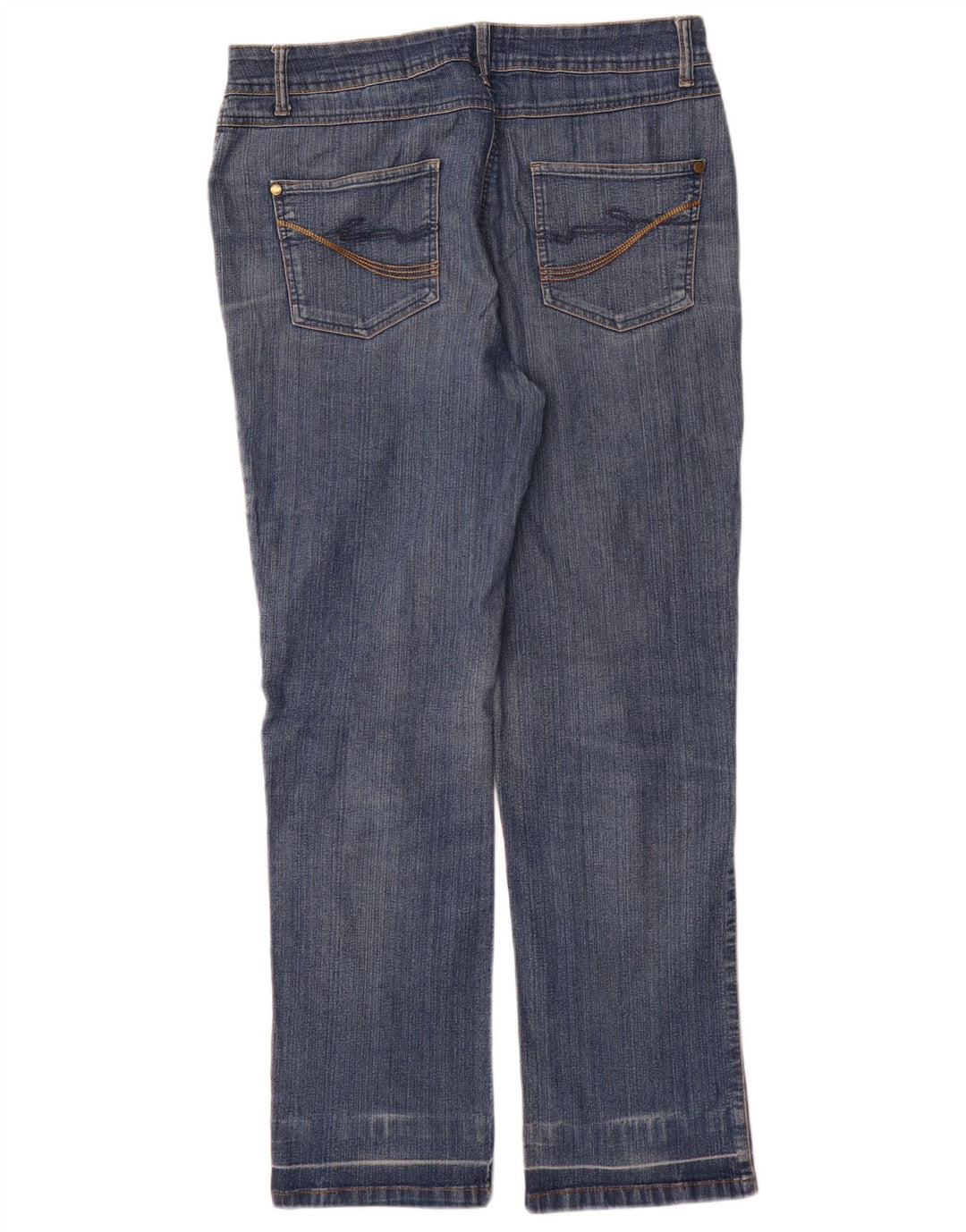Женские прямые джинсы M&Co UK 12 Medium W32 L30 Синие
