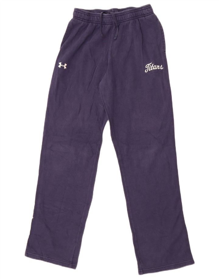 Спортивные брюки Cold Gear для мальчиков Under Armour, 11–12 лет, темно-синие, большие размеры