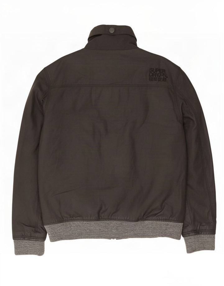 Мужская куртка-бомбер Superdry UK 44 2XL, черный полиэстер