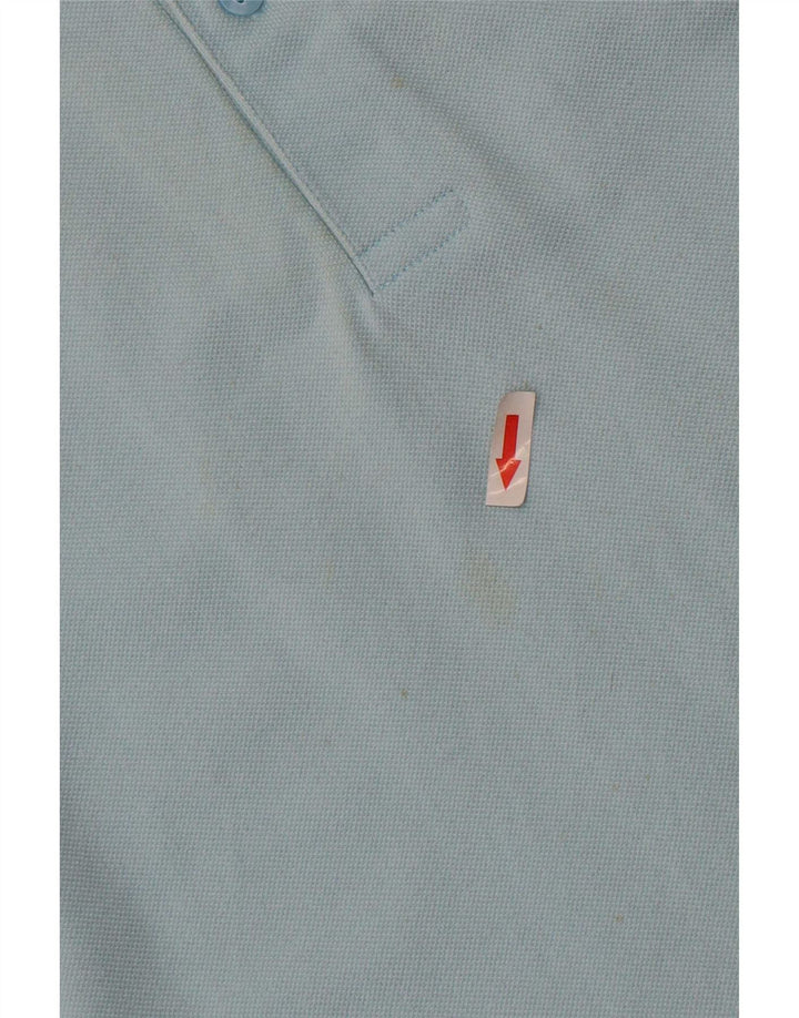 Мужская рубашка поло Fred Perry, хлопок среднего синего цвета