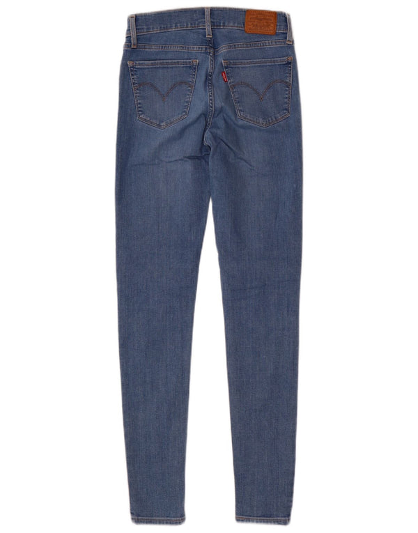 Женские джинсы Levi's 710 Super Skinny W25 L30 синие, хлопок