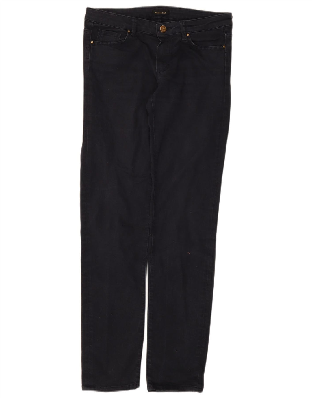 Женские джинсы скинни Massimo Dutti W30 L31 Темно-синие