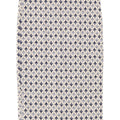 Женская прямая юбка Zara Trafaluc Medium W28, синяя, полиэстер с геометрическим рисунком