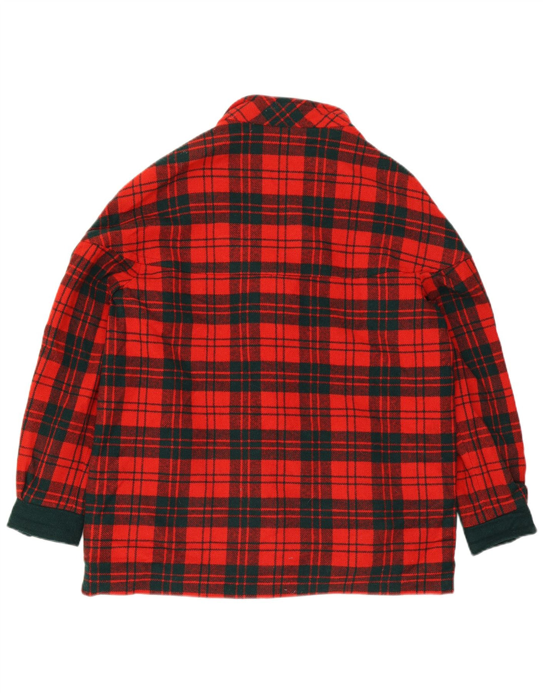 Женское пальто Branigan UK 18 XL, красное шерстяное в клетку