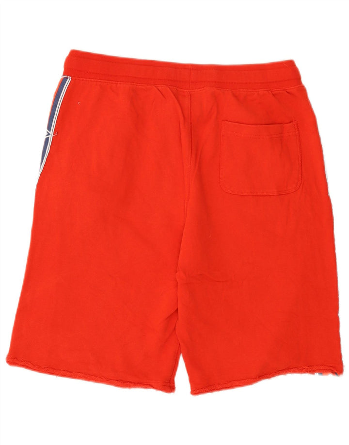 Umbro Мужские спортивные шорты с рисунком, средний красный хлопок, хлопок