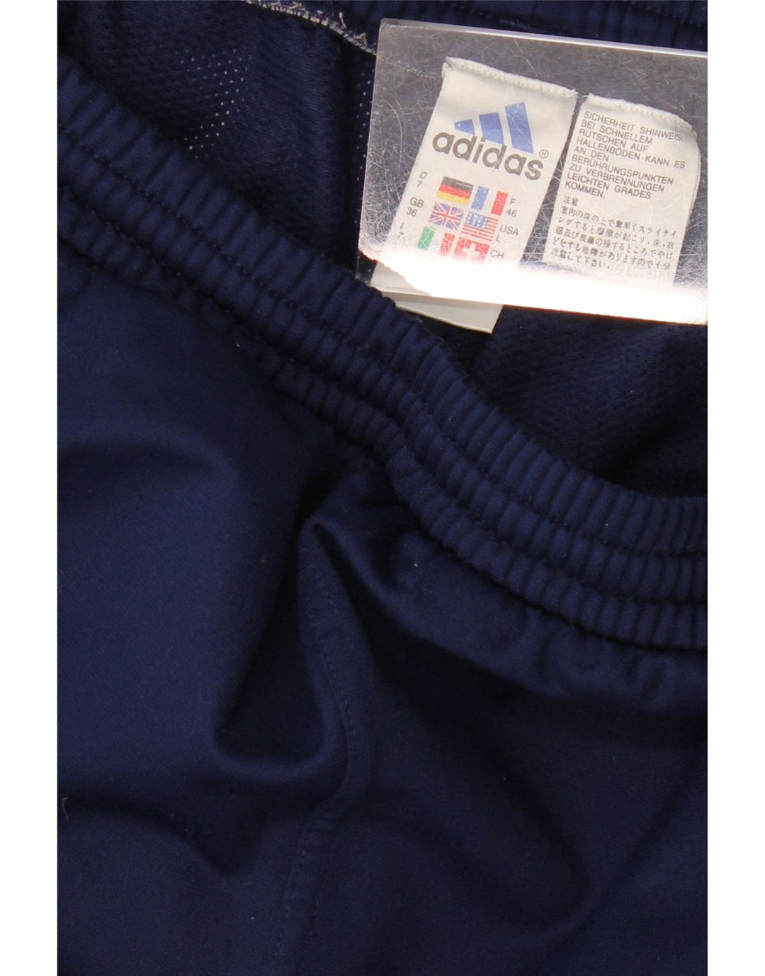 Мужские спортивные шорты ADIDAS, большие темно-синие, полиэстер