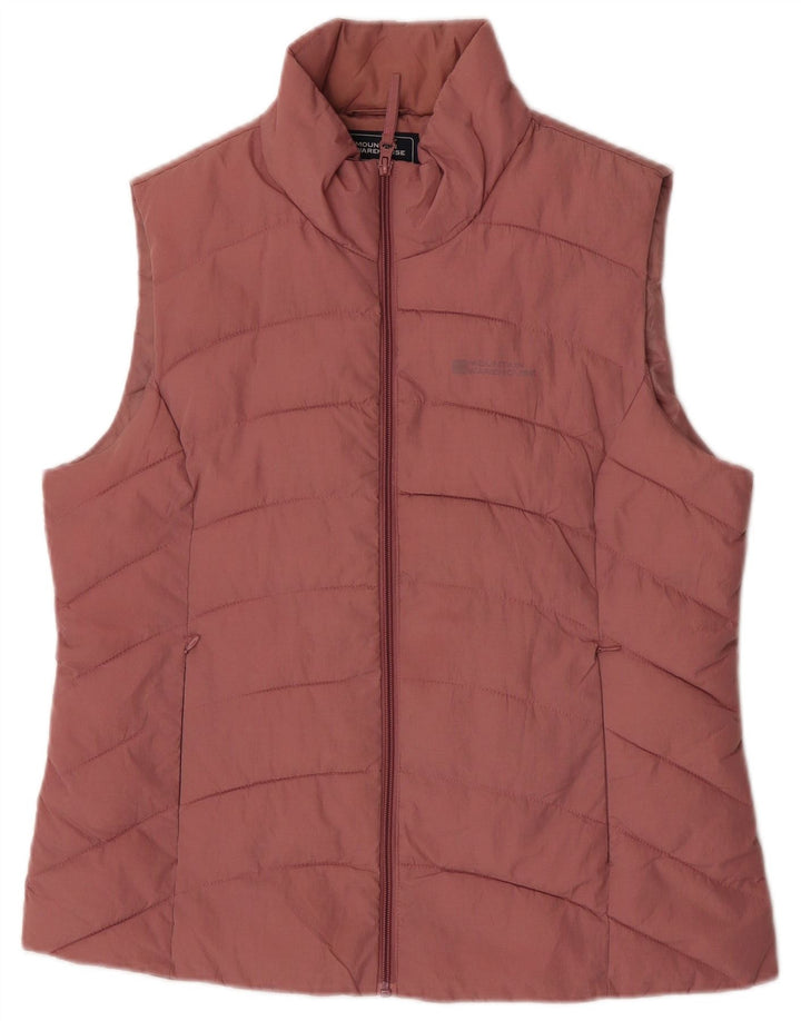 Женская дождевик без рукавов Mountain Warehouse UK 16, большой розовый полиэстер