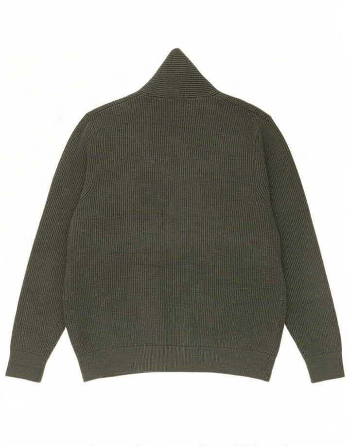 Мужской кардиган-свитер Marks & Spencer 2XL зеленый полиэстер