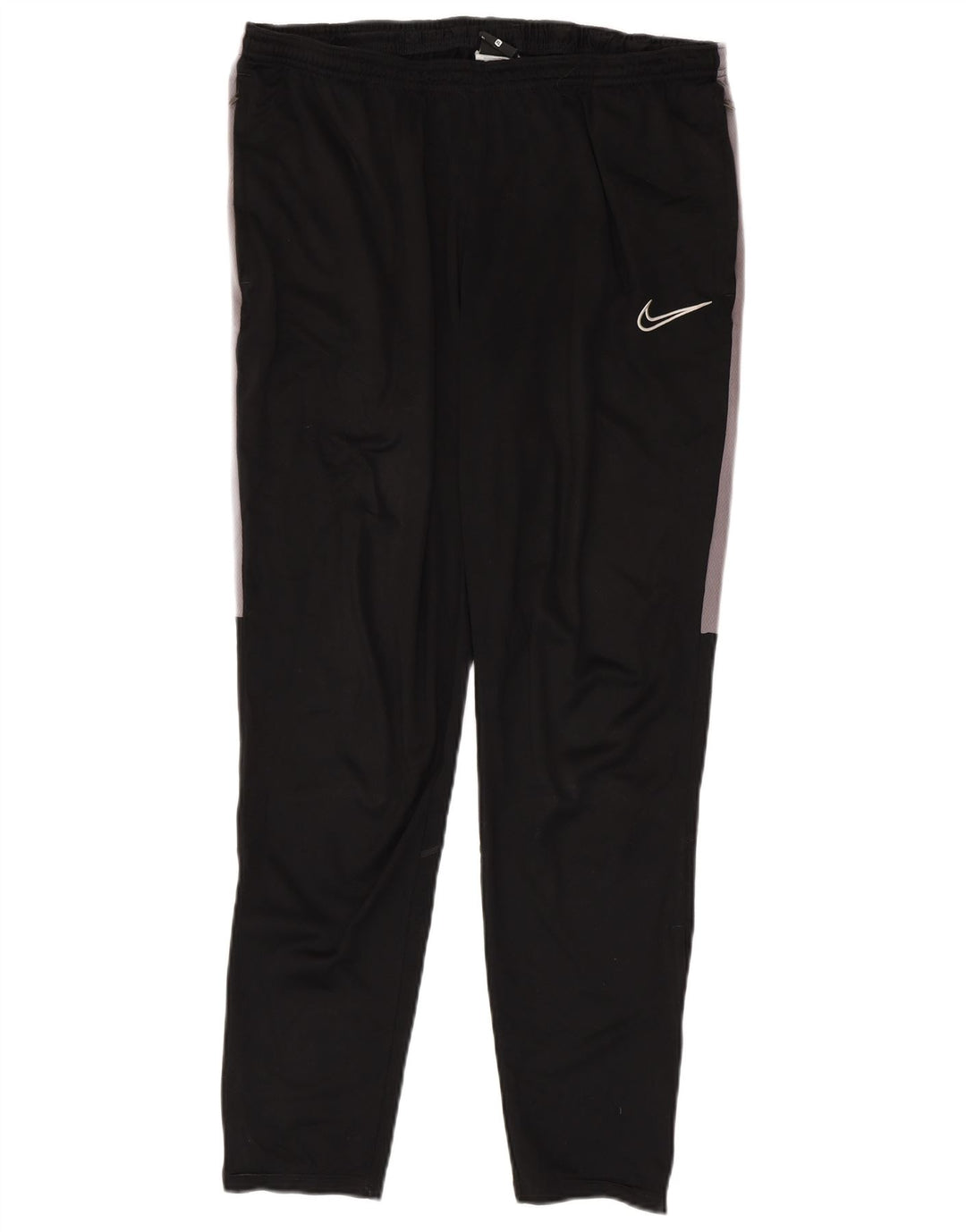 Мужские спортивные брюки Nike Dri Fit XL, черные полиэстер с цветными блоками