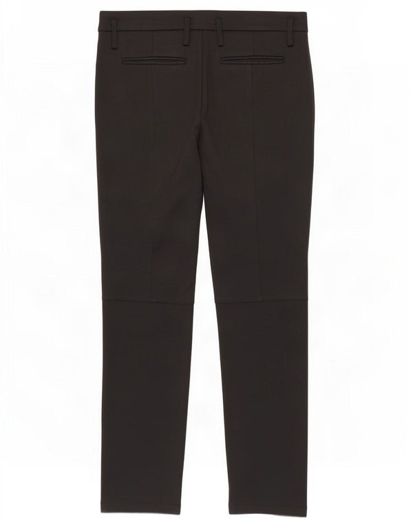 Pinko Женские прямые повседневные брюки UK 12 Medium W32 L28 Черные