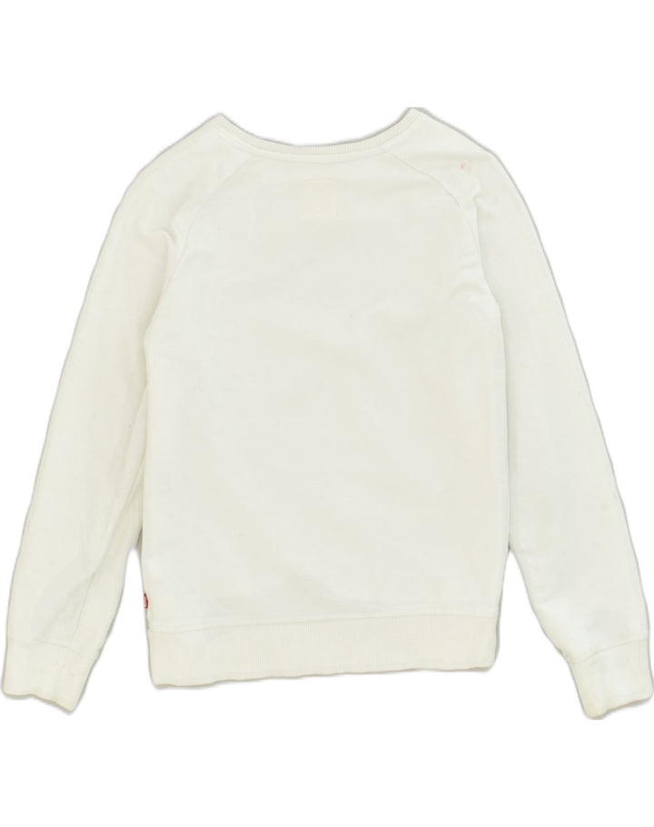 LEVI'S Boys San Francisco Graphic Sweatshirt Jumper 11-12 Years White | Vintage Levi's | Thrift | Second-Hand Levi's | Used Clothing | Messina Hembry 