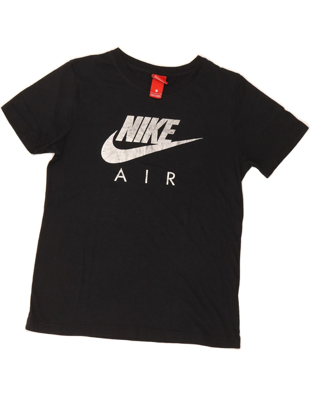 NIKE Womens Graphic T-Shirt Top UK 10 Small Black Vintage Nike and Second-Hand Nike from Messina Hembry 