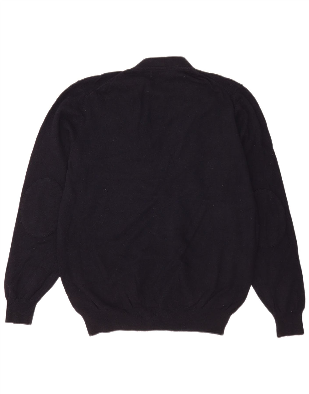 Мужской кардиган-свитер Massimo Dutti XL темно-синий из шерсти