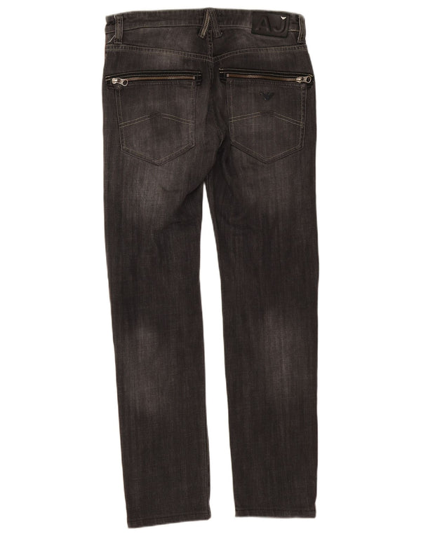 Мужские джинсы Armani Slim W31 L30 Серые, хлопок