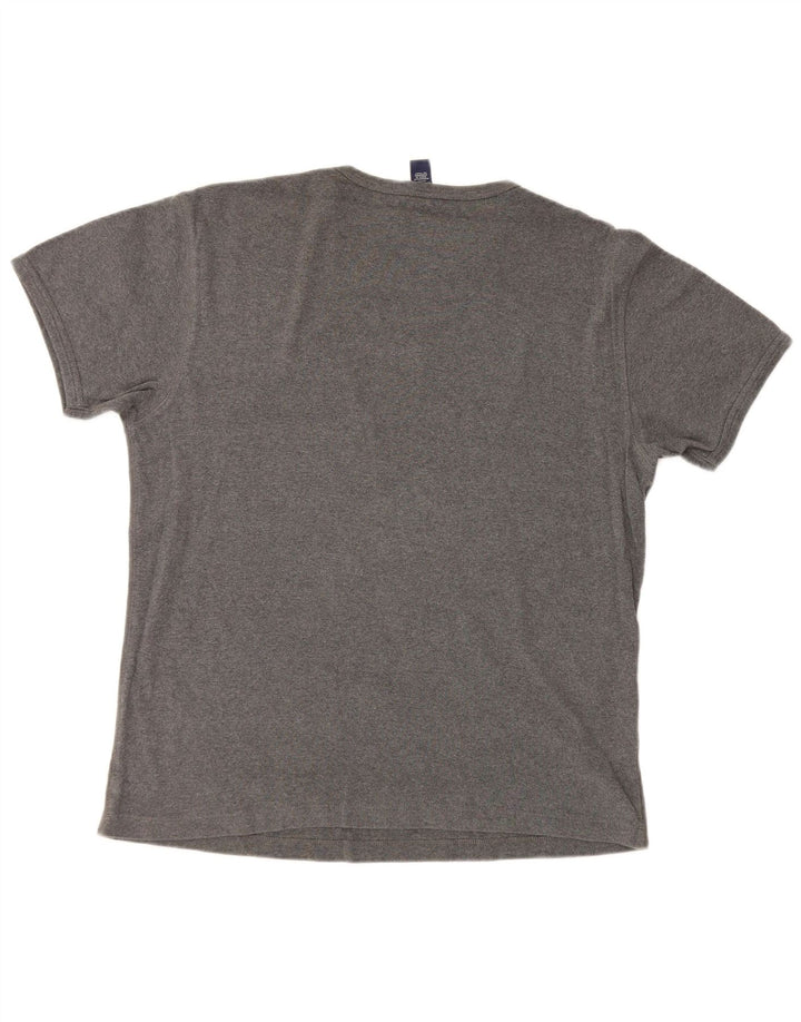 Мужская футболка Gap XL, серая, хлопок