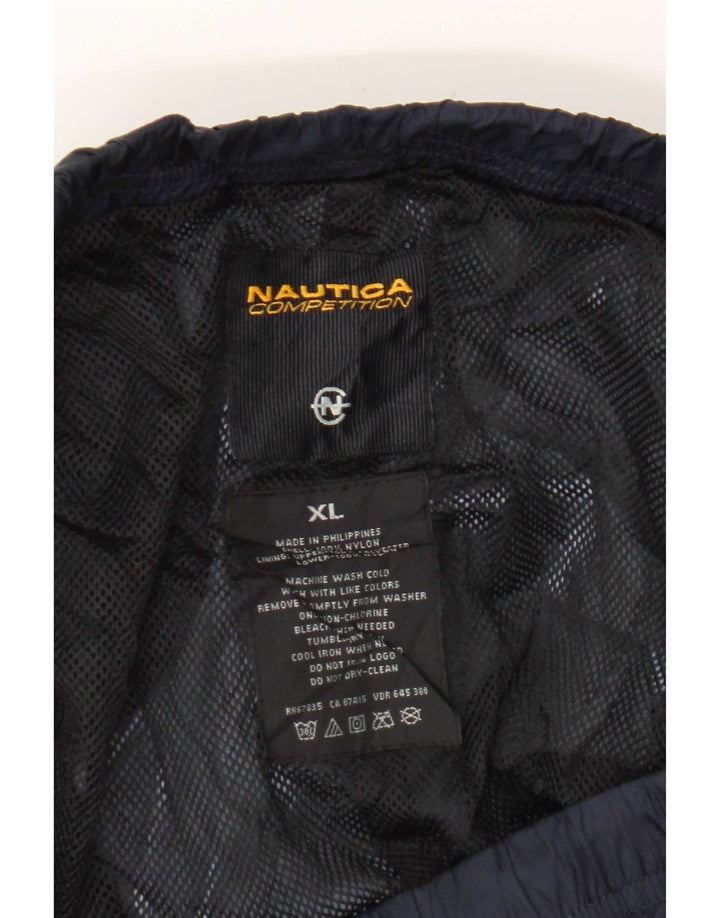 Мужские водонепроницаемые брюки Nautica XL, темно-синие, нейлоновые