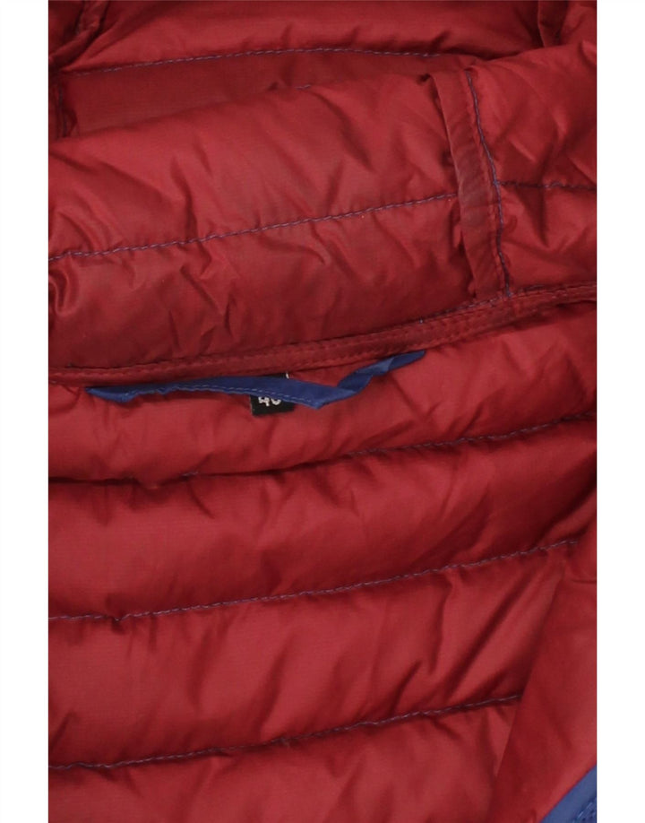 COLMAR Womens Hooded Padded Jacket IT 46 Large Blue Vintage Colmar and Second-Hand Colmar from Messina Hembry 