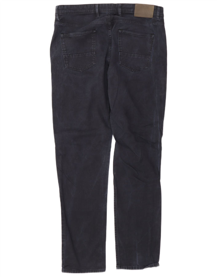 Мужские зауженные джинсы Massimo Dutti EU 44 Large W34 L30 Темно-синие