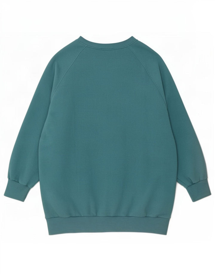 Женский джемпер оверсайз Zara UK 14, средний синий
