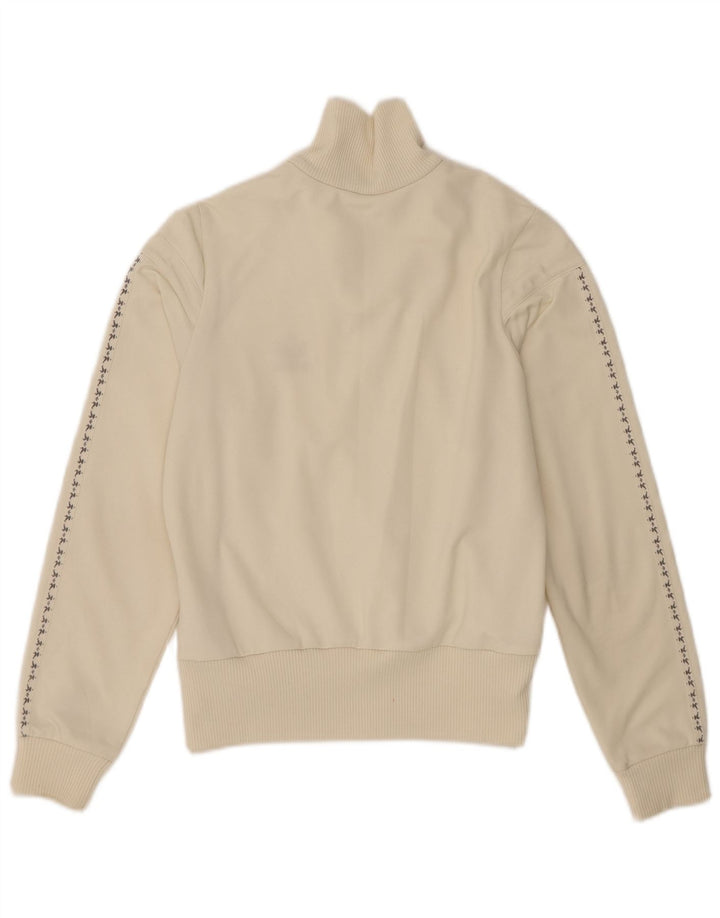 Женский спортивный костюм Adidas с графическим рисунком UK 14 Medium Off White