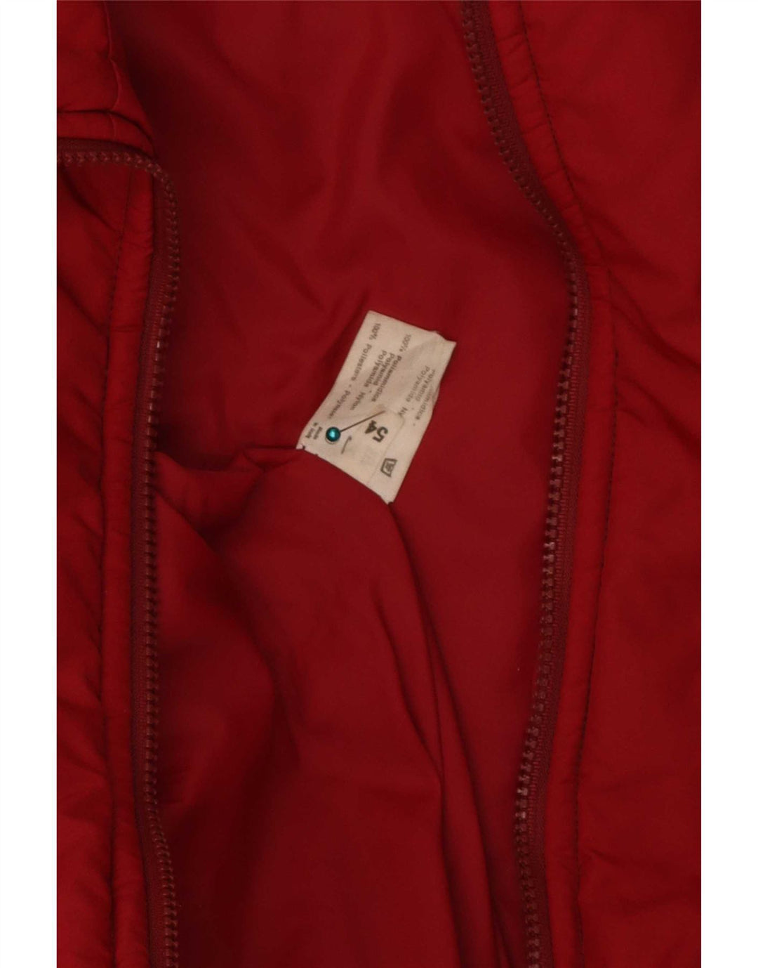 Мужская утепленная куртка Brugi IT 54 2XL Красный Полиамид с цветными блоками